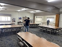 Floor cleaning mopping and vacuuming